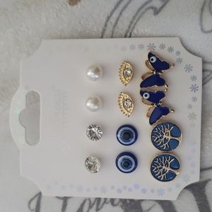 Princess Accessories Evil Eye Earrings